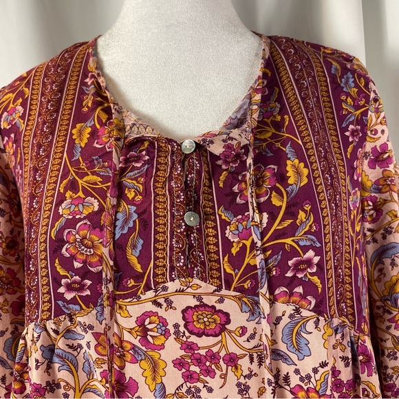 Vintage Starivy Boho Top Size S/M - Picture 4 of 8